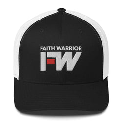 Image of Faith Warrior Embroidered Trucker Cap