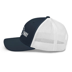 Image of One Way Christian Embroidered Trucker Cap