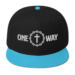 Image of One Way Embroidered Snapback Hat