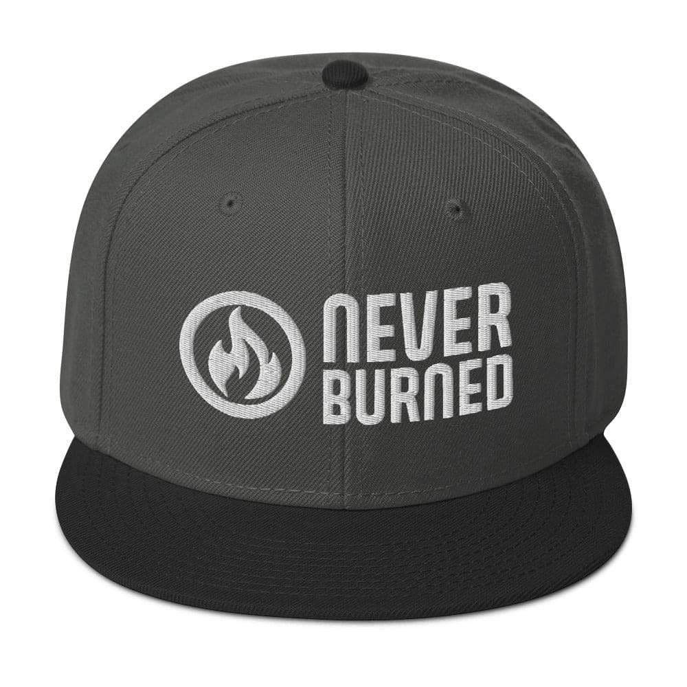 Never Burned Embroidered Snapback Hat