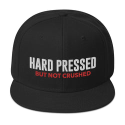 Image of Hard Pressed Embroidered Snapback Hat