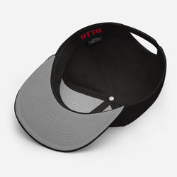 Image of Never Burned Embroidered Snapback Hat