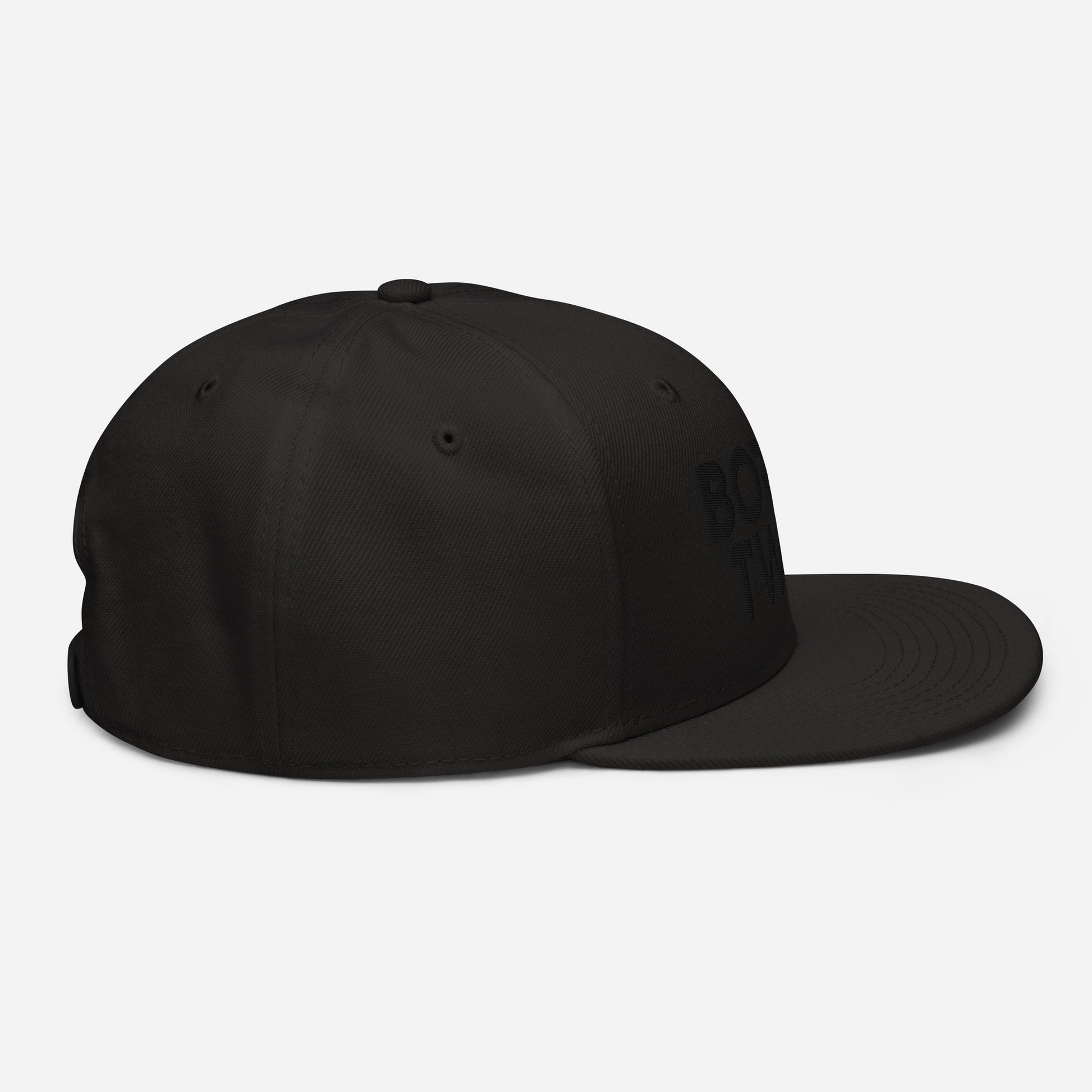 "Born Twice" Black on Black Special Edition Snapback Hat