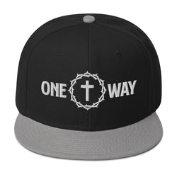 Image of One Way Embroidered Snapback Hat