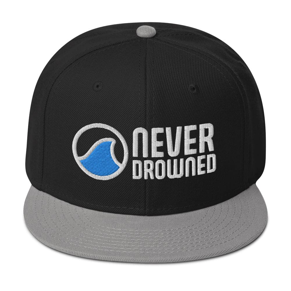 Never Drowned Embroidered Snapback Hat