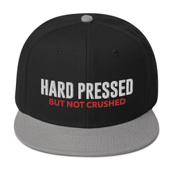 Image of Hard Pressed Embroidered Snapback Hat