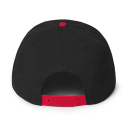 Image of Hard Pressed Embroidered Snapback Hat