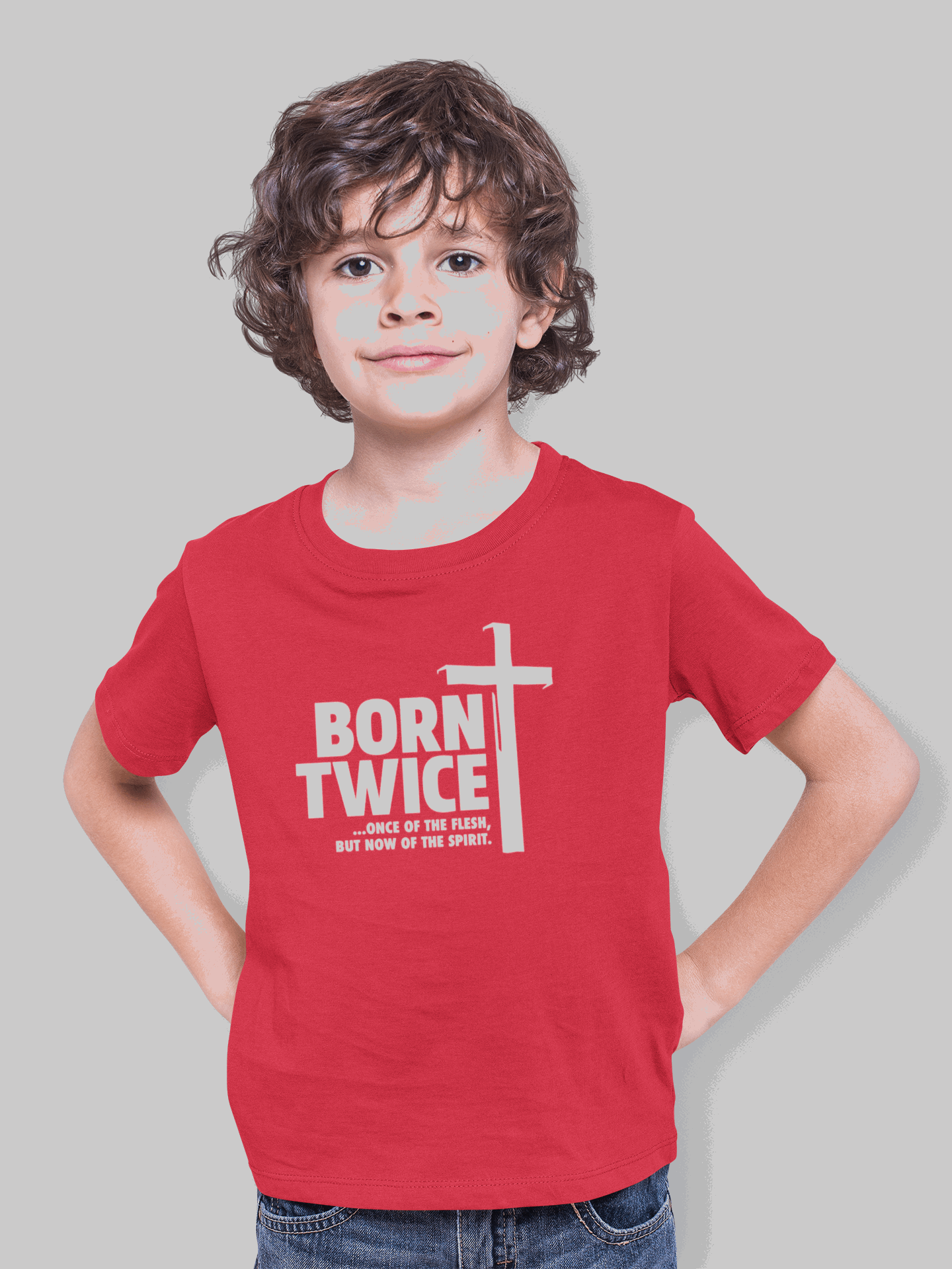 Born Twice T-Shirt for Kids