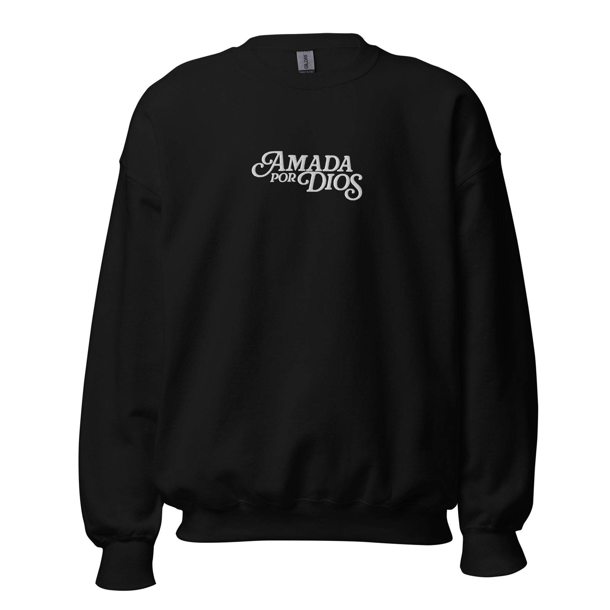 "Amada Por Dios"  Sweatshirt Bordado