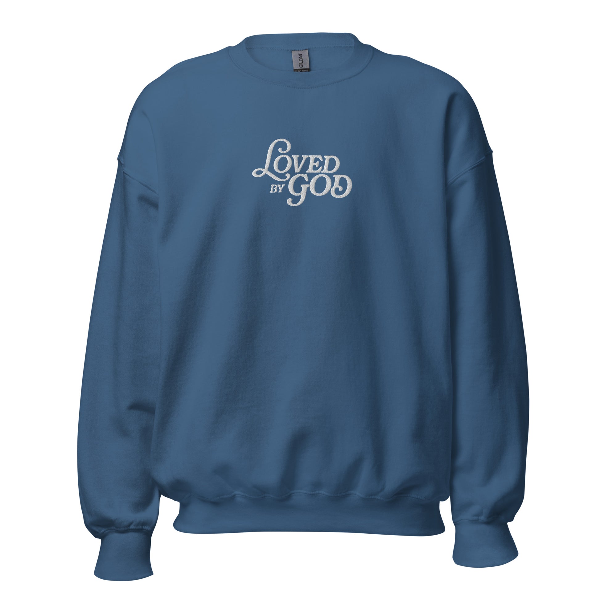 "Loved by God" Embroidered Sweatshirt