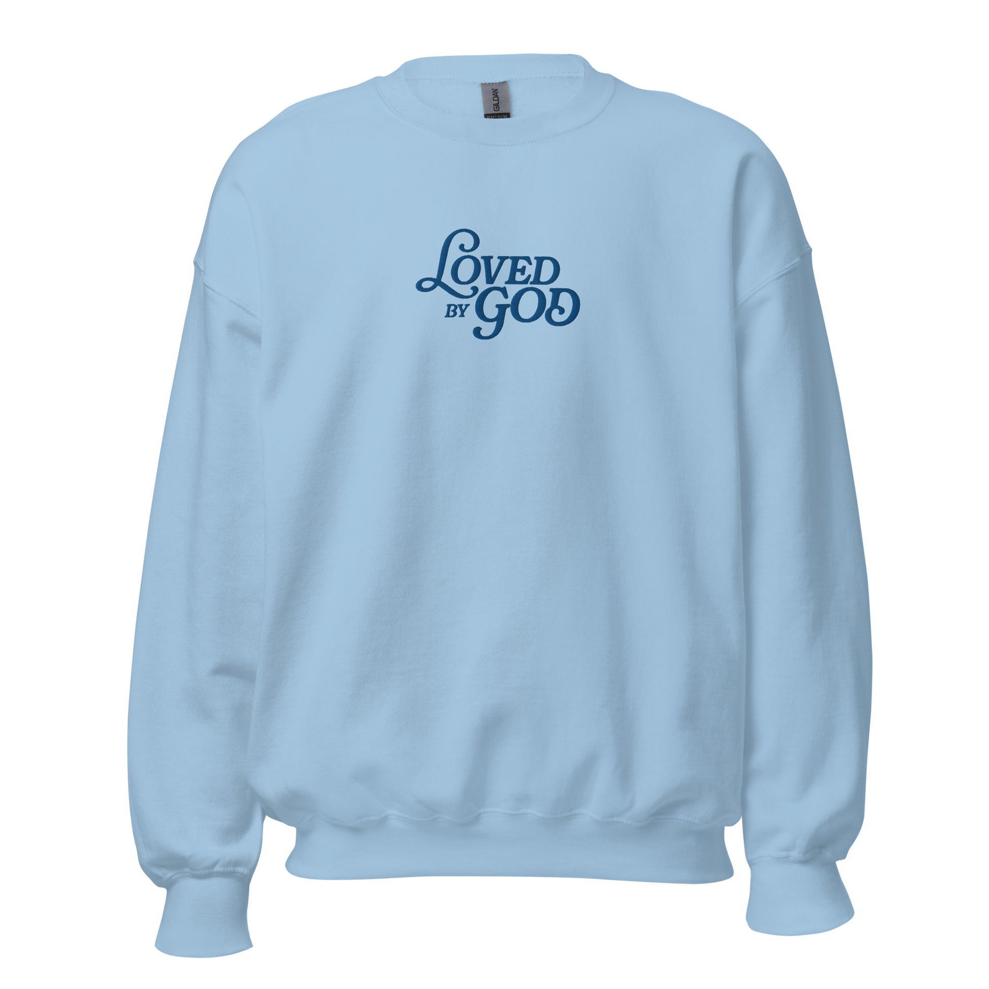 "Loved by God" Embroidered Sweatshirt