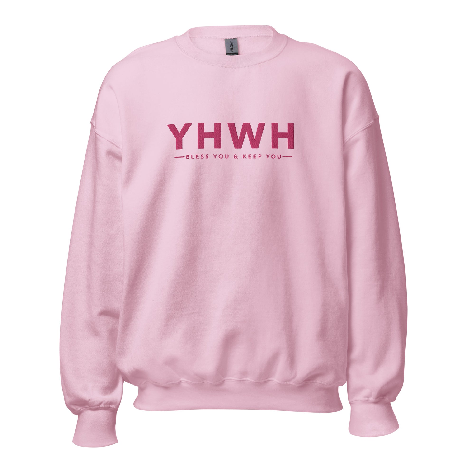 YHWH "Bless you and Keep" Embroidered Sweatshirt