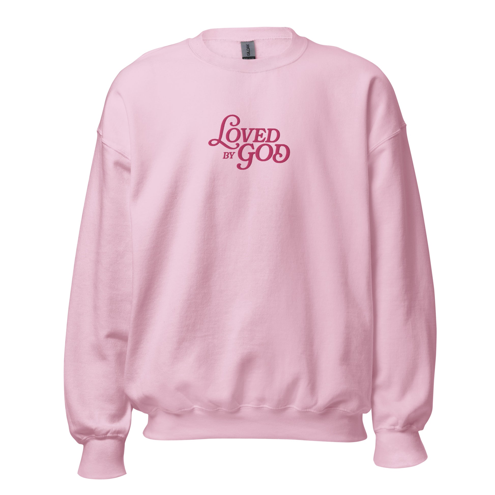 "Loved by God" Embroidered Sweatshirt