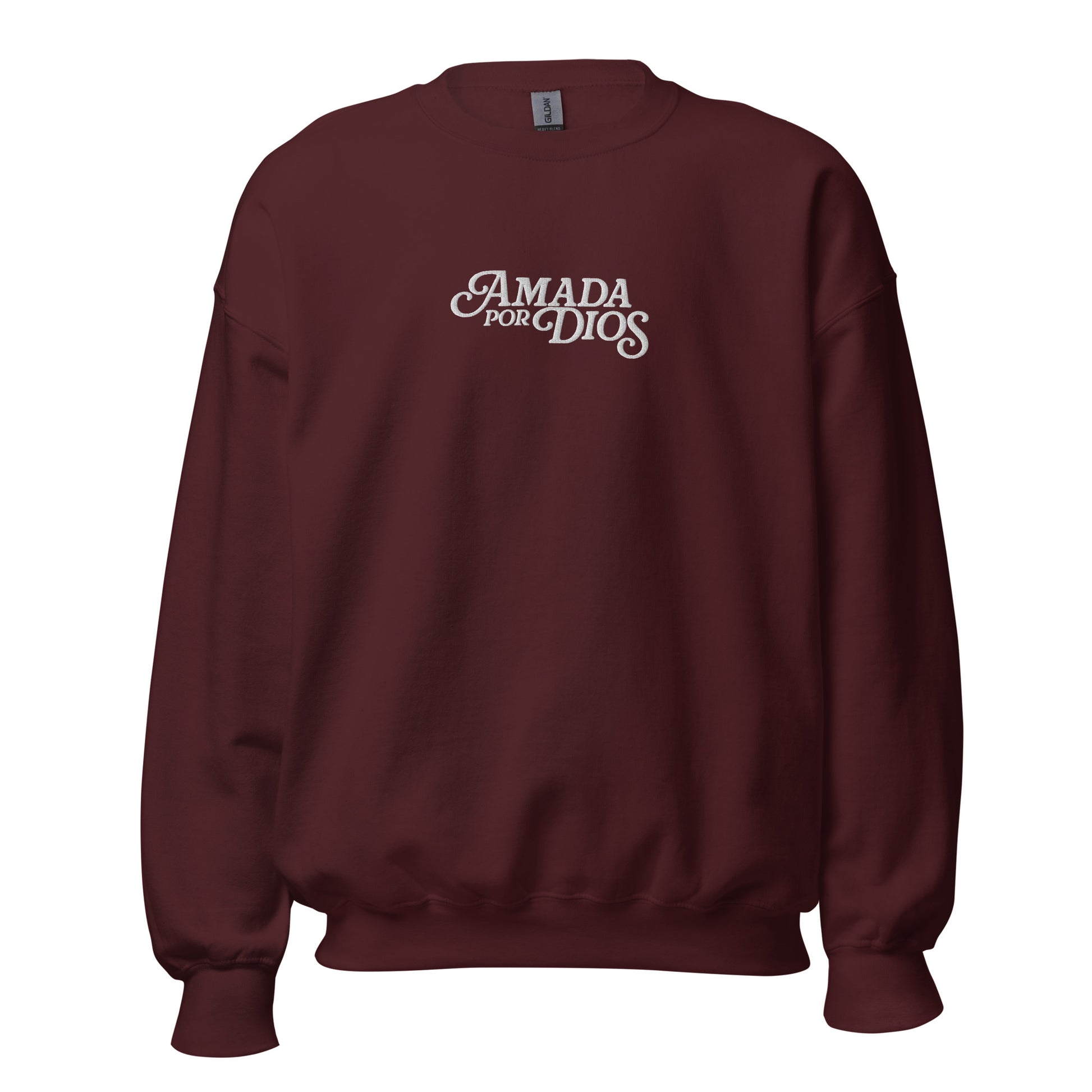 "Amada Por Dios"  Sweatshirt Bordado