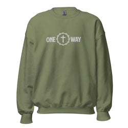 Image of One Way Embroidered Sweatshirt