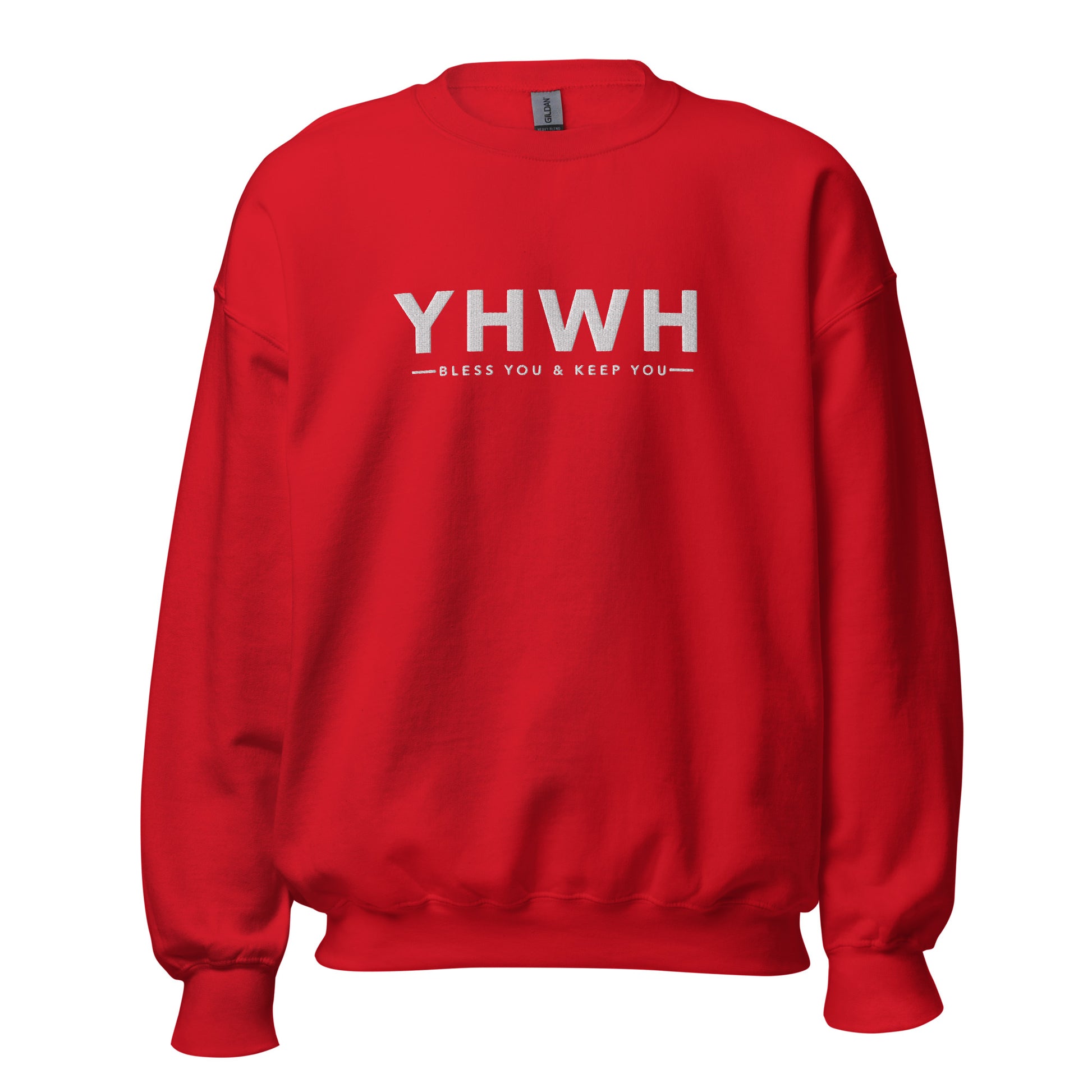 YHWH "Bless you and Keep" Embroidered Sweatshirt