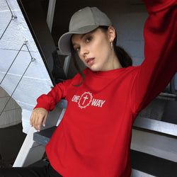 Image of One Way Embroidered Sweatshirt