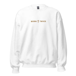 Image of Born Twice Embroidered Sweatshirt