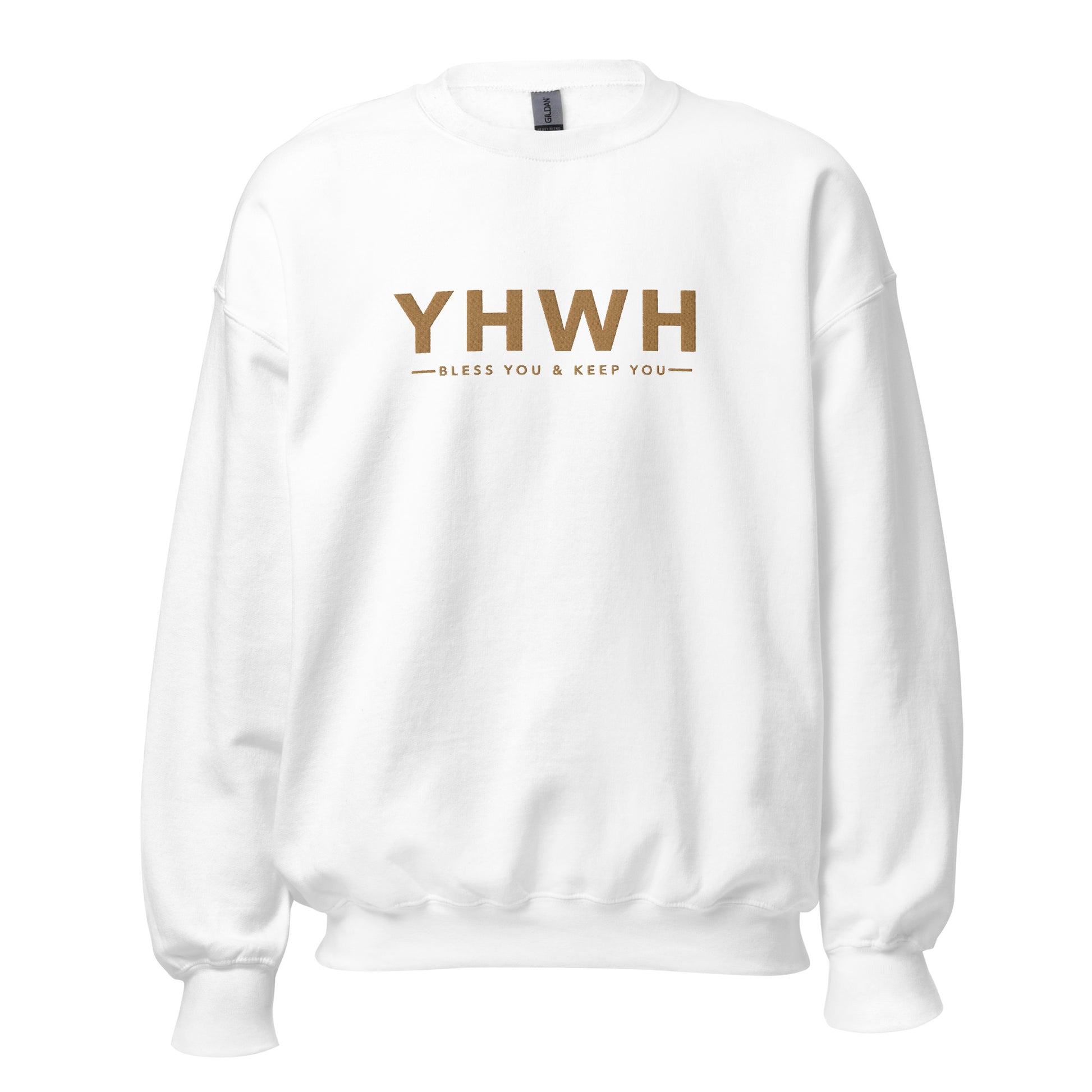 YHWH "Bless you and Keep" Embroidered Sweatshirt