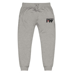 Image of Faith Warrior Embroidered Unisex Fleece sweatpants