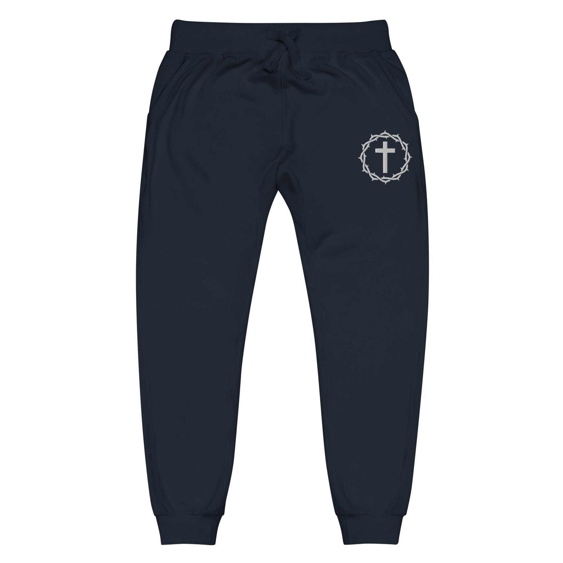 One Way Embroidered Unisex Fleece Sweatpants