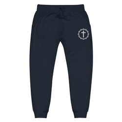 Image of One Way Embroidered Unisex Fleece Sweatpants