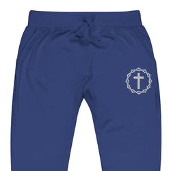 Image of One Way Embroidered Unisex Fleece Sweatpants