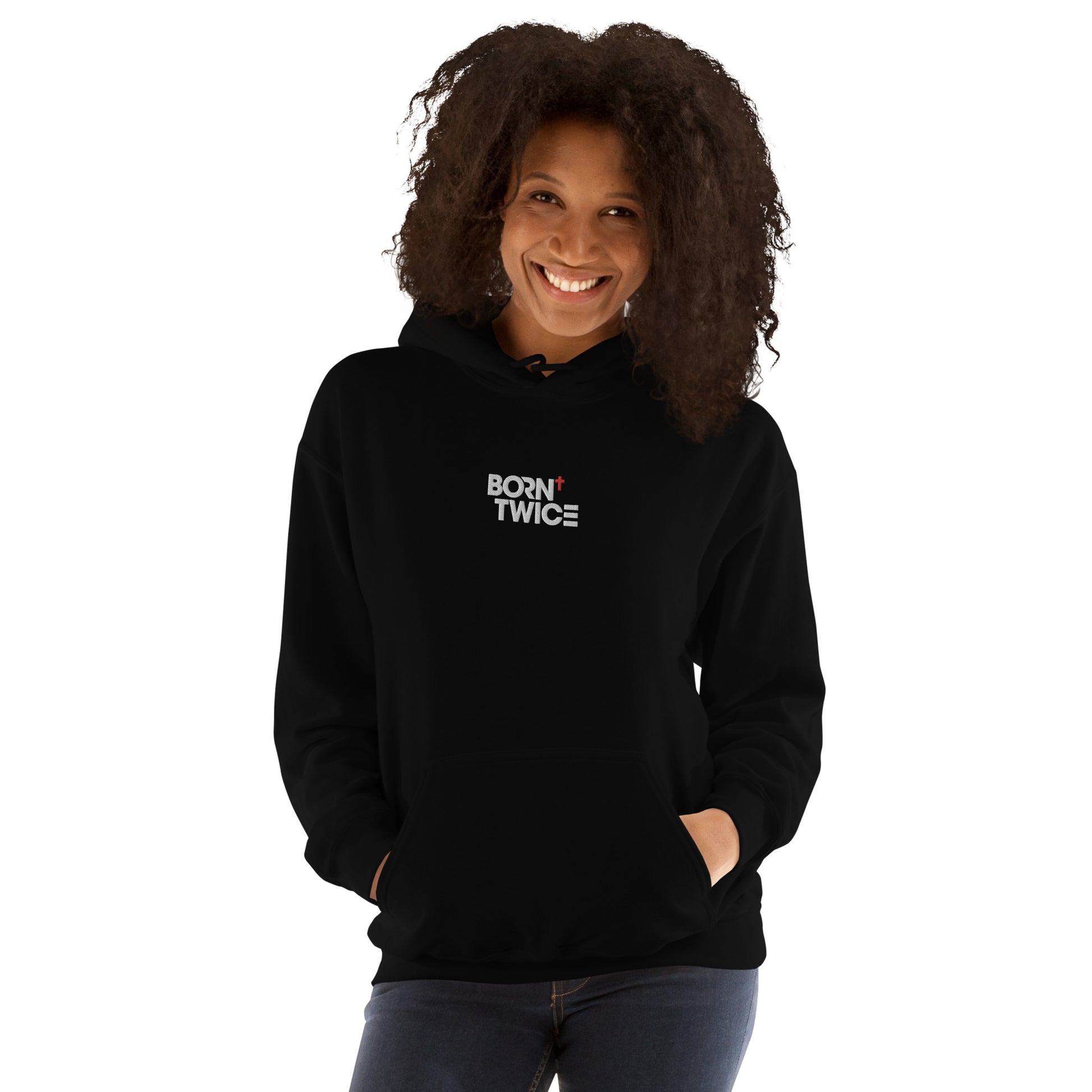 Born Twice "Descriptive Edition" Embroidered Hoodie