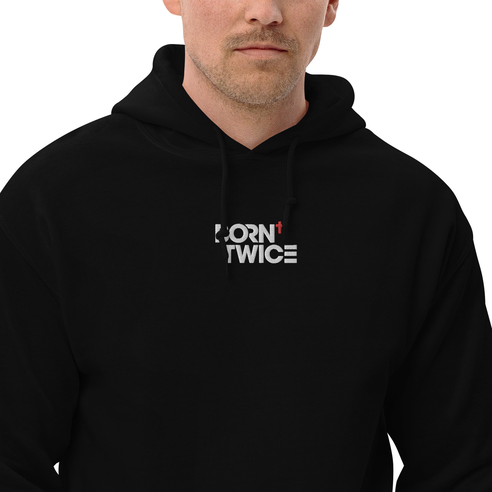 Born Twice "Descriptive Edition" Embroidered Hoodie