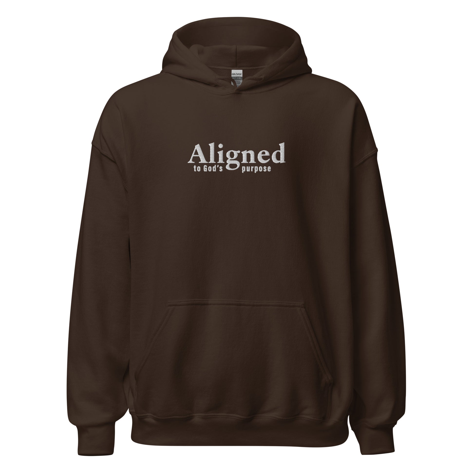 Aligned (to God's Purpose) Embroidered Hoodie