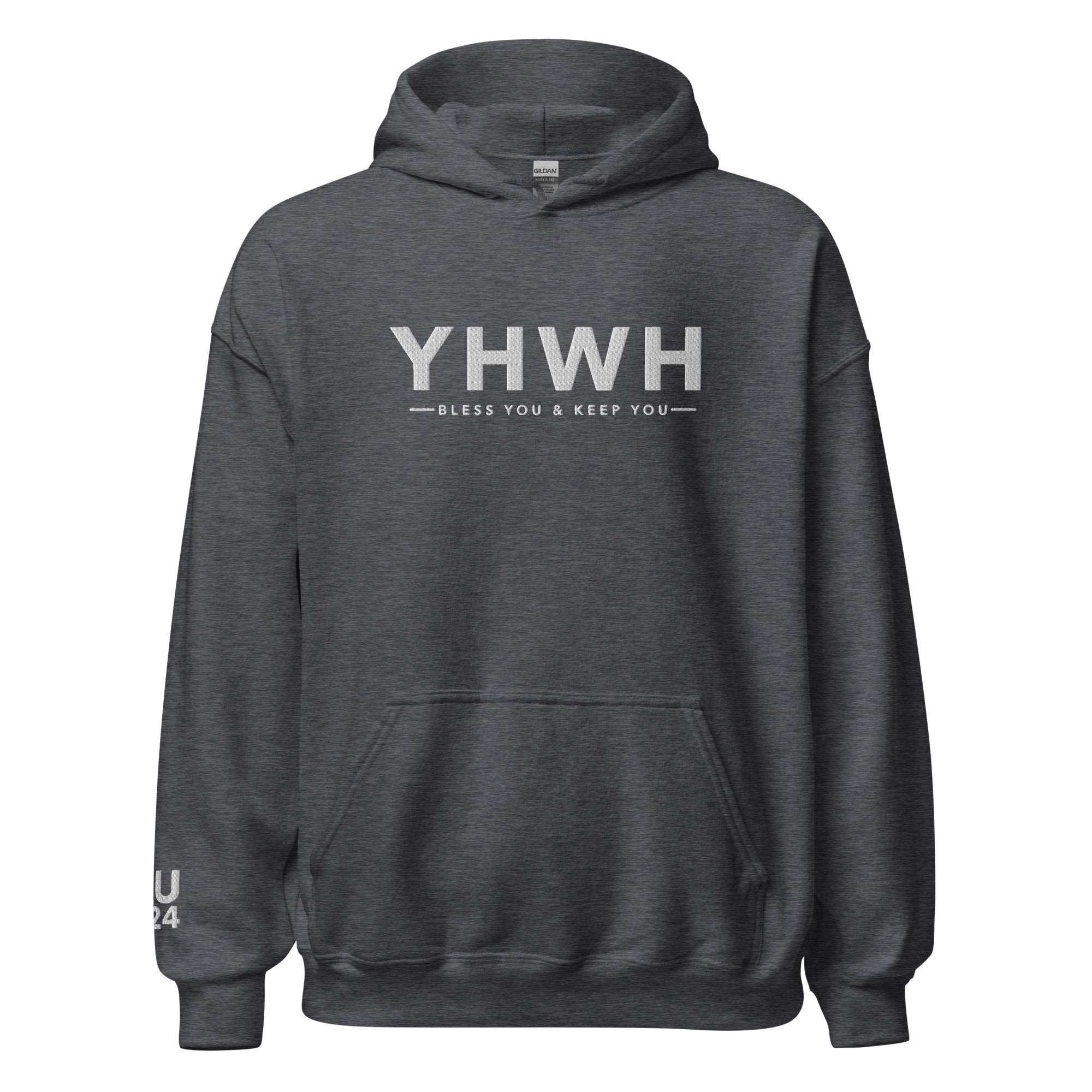 YHWH Bless You and Keep You Embroidered Hoodie