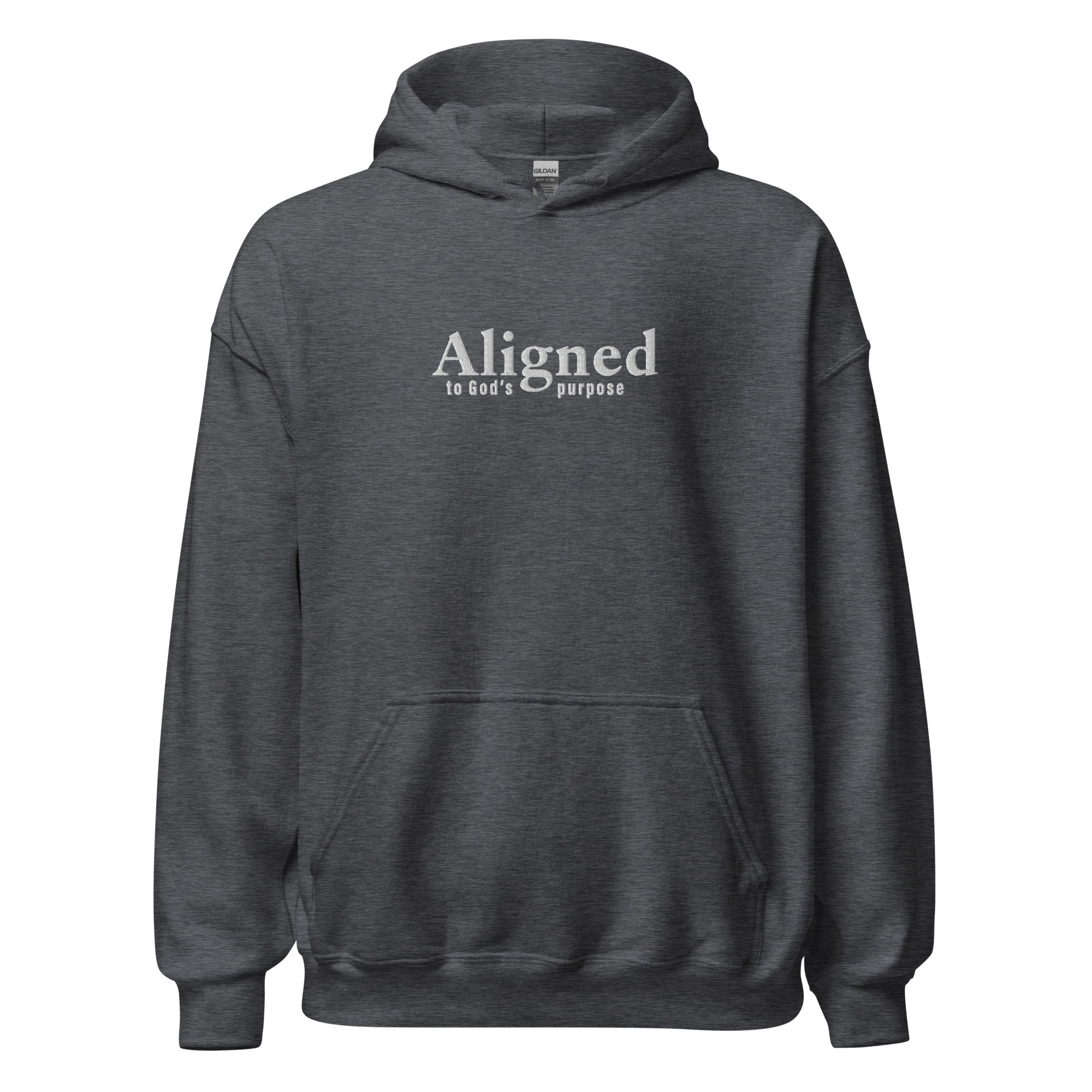 Aligned (to God's Purpose) Embroidered Hoodie