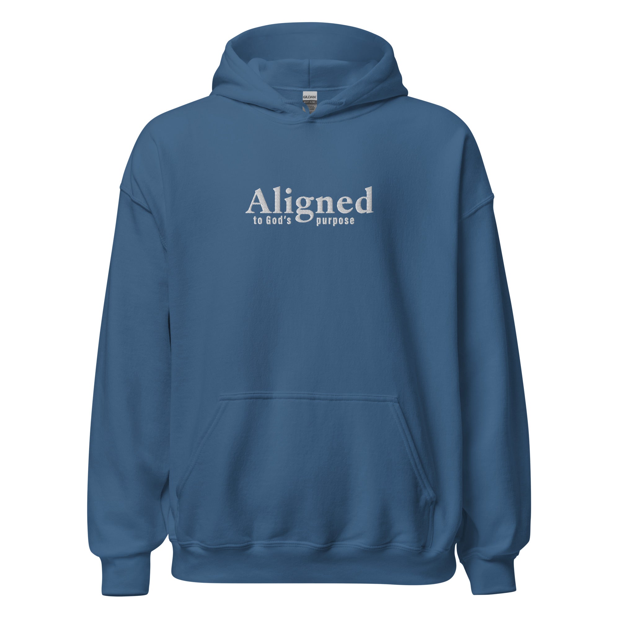 Aligned (to God's Purpose) Embroidered Hoodie