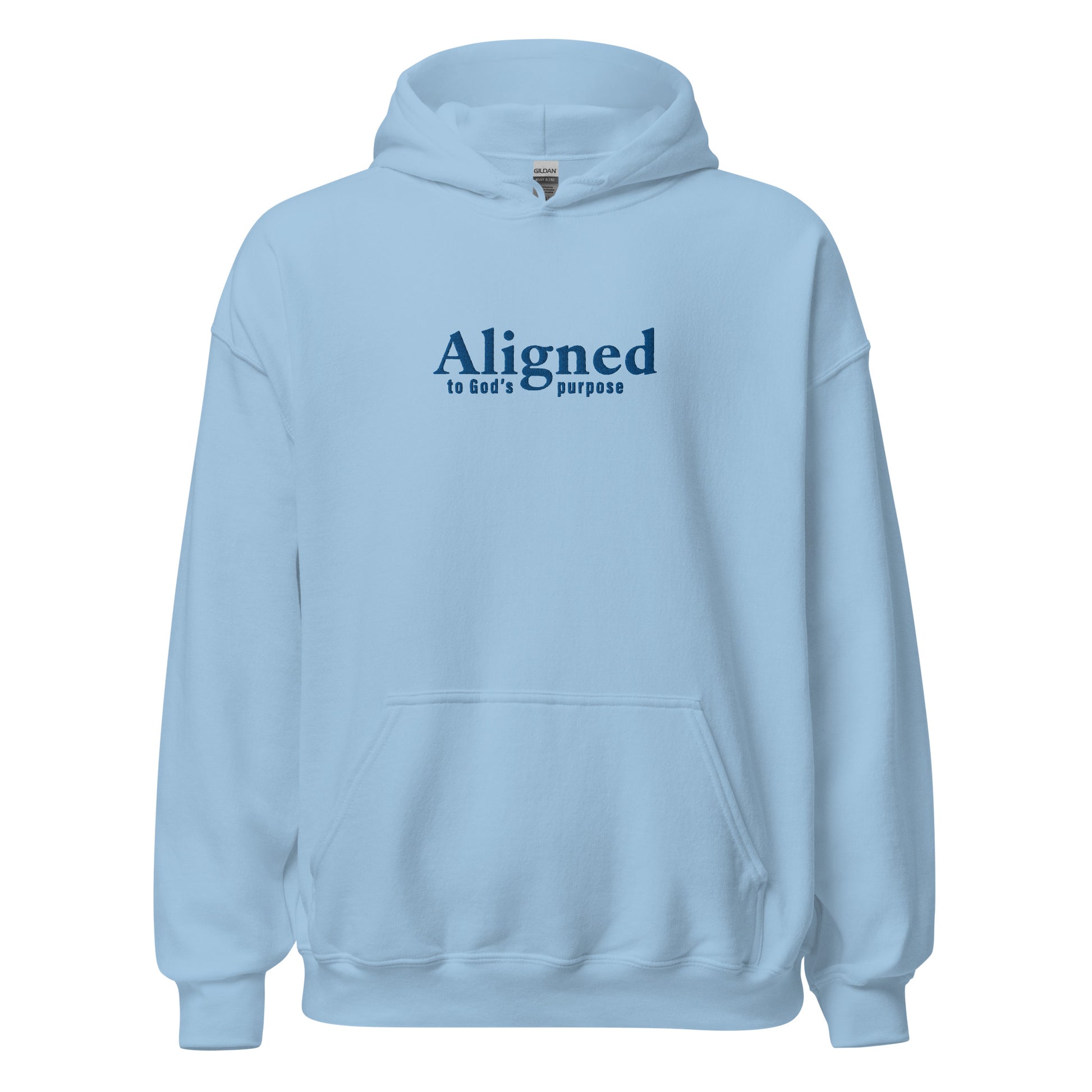 Aligned (to God's Purpose) Embroidered Hoodie