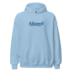 Image of Aligned (to God's Purpose) Embroidered Hoodie