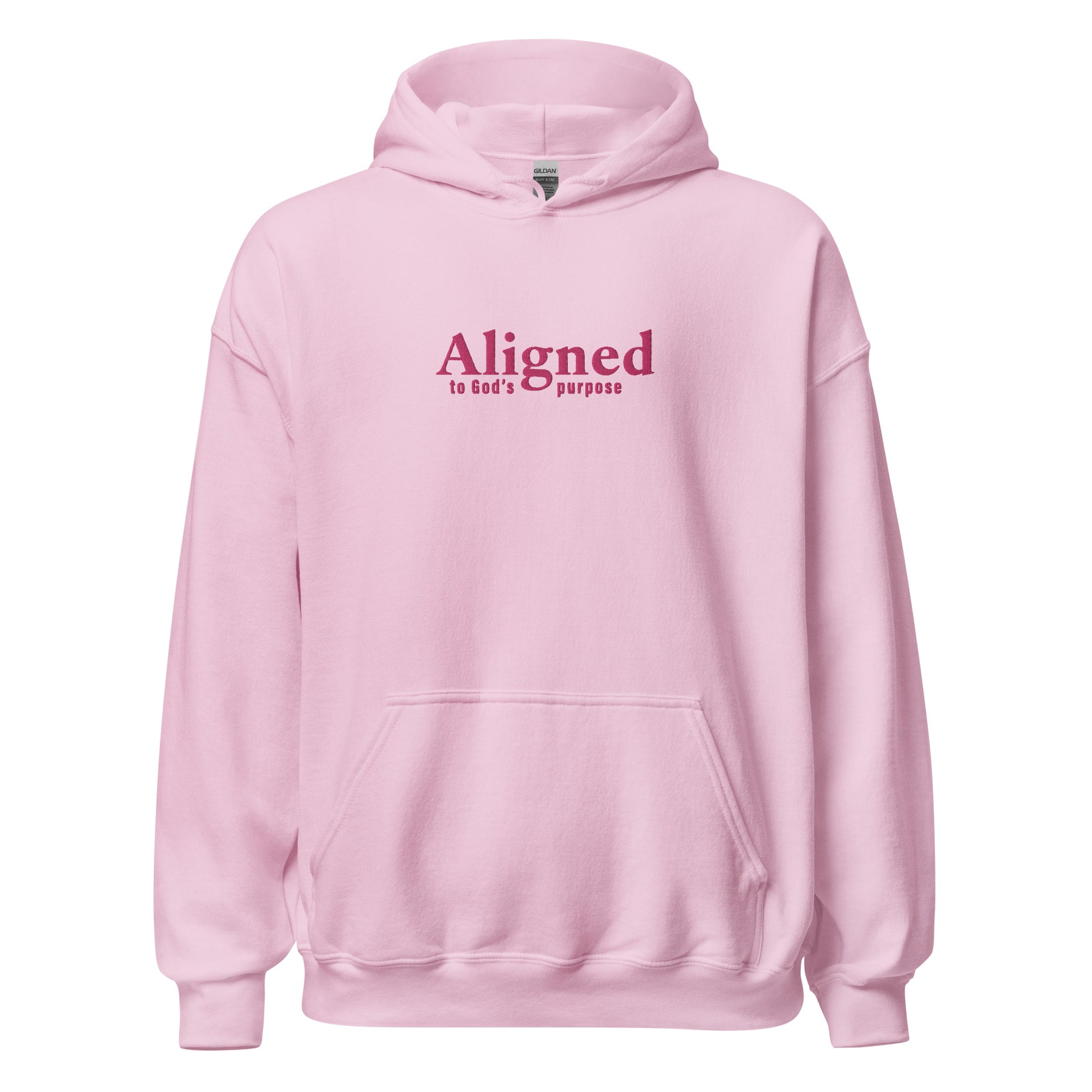 Aligned (to God's Purpose) Embroidered Hoodie