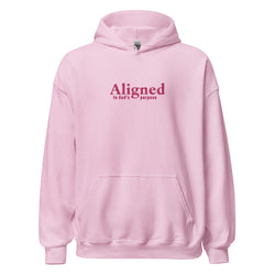 Image of Aligned (to God's Purpose) Embroidered Hoodie