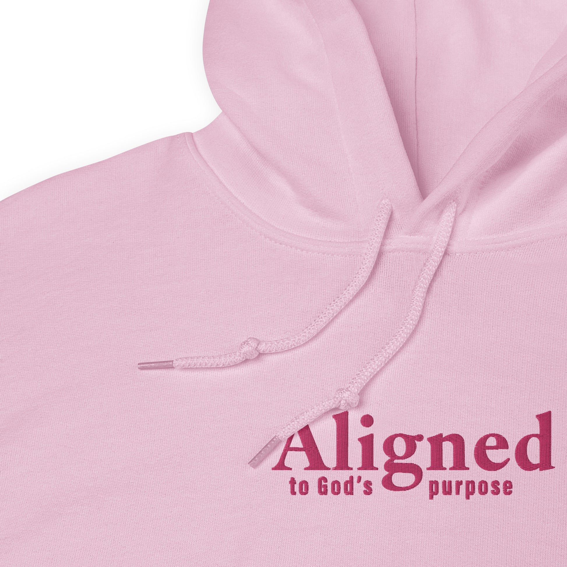 Aligned (to God's Purpose) Embroidered Hoodie