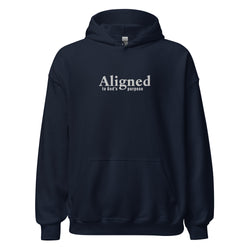 Image of Aligned (to God's Purpose) Embroidered Hoodie