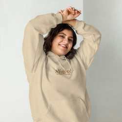 Image of Aligned (to God's Purpose) Embroidered Hoodie