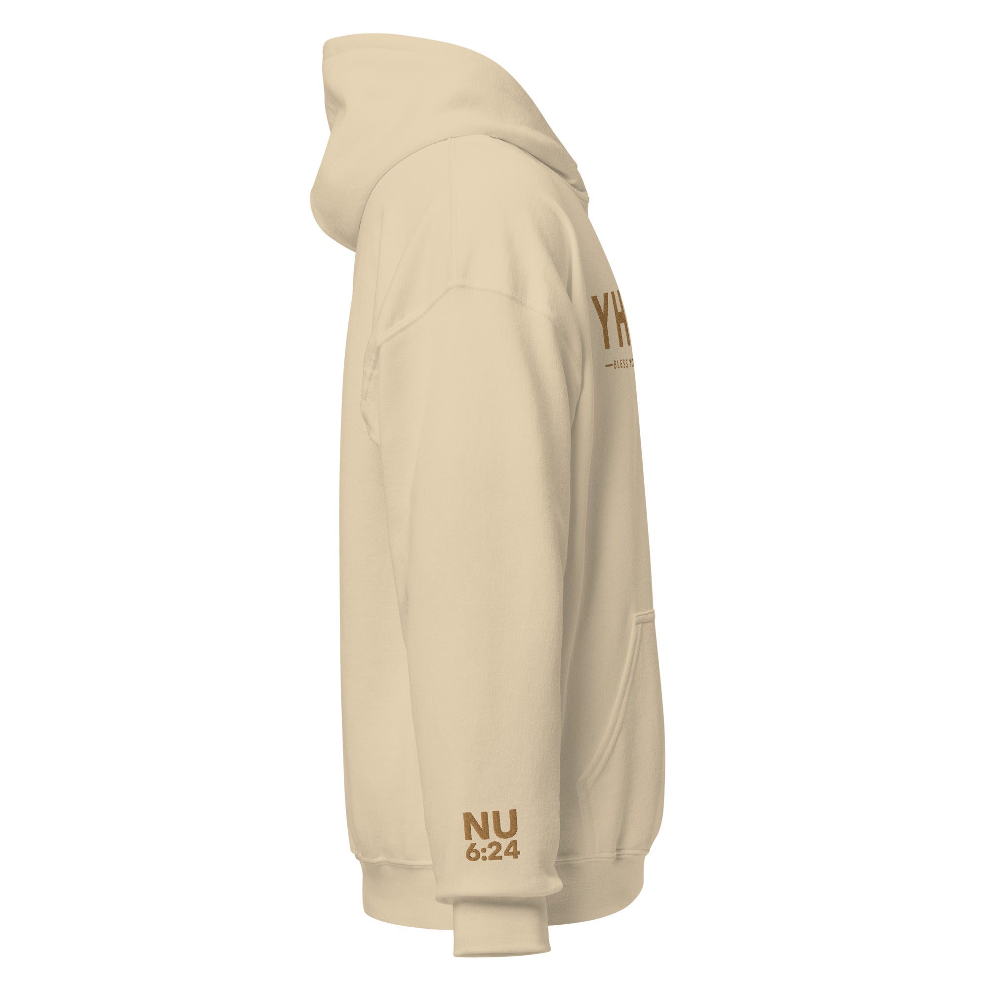 YHWH Bless You and Keep You Embroidered Hoodie