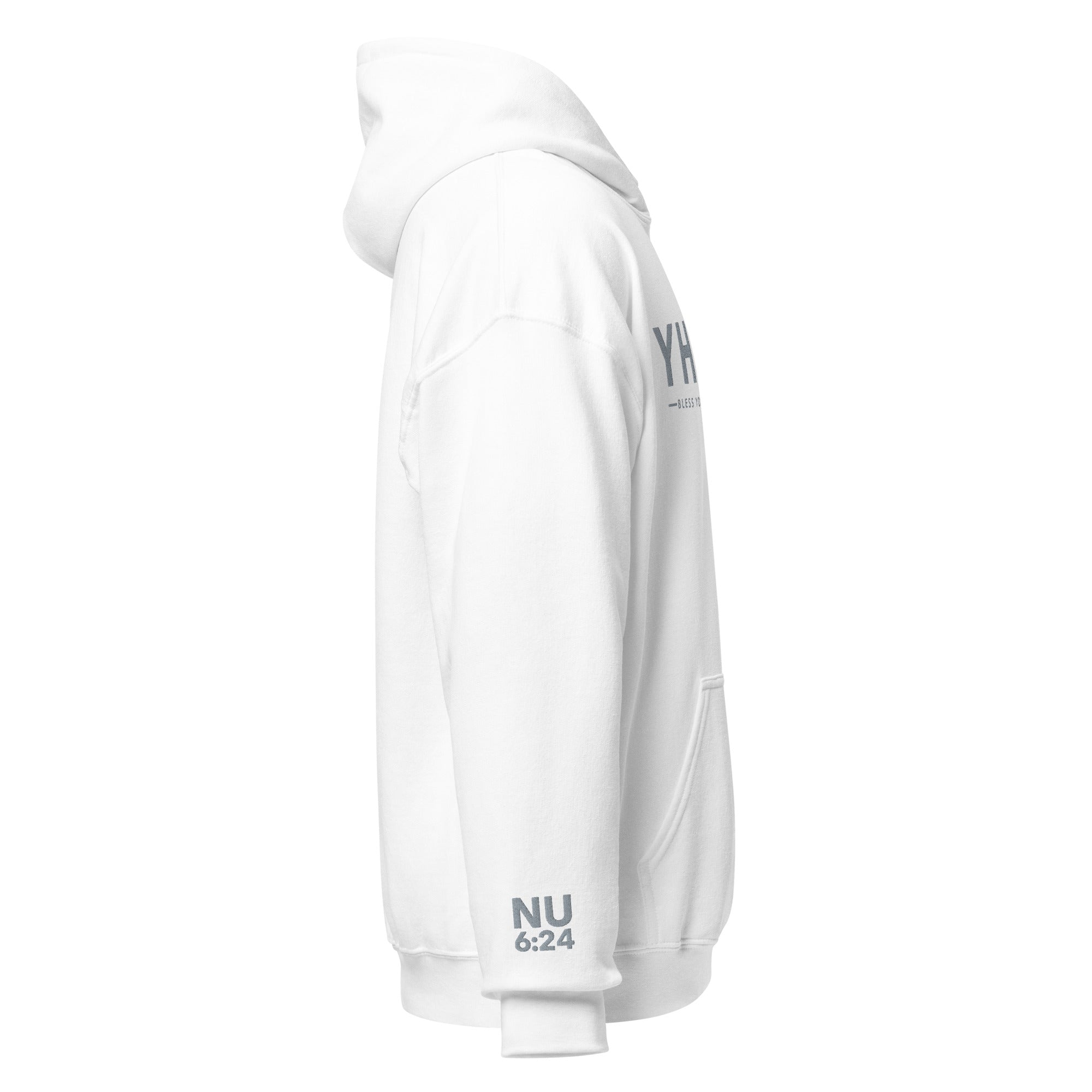 YHWH Bless You and Keep You Embroidered Hoodie