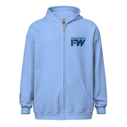 Image of Faith Warrior Embroidered Zip Hoodie