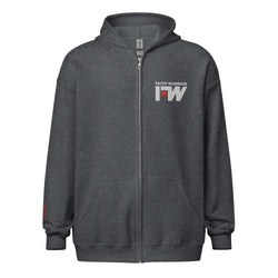 Image of Faith Warrior Embroidered Zip Hoodie