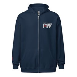 Image of Faith Warrior Embroidered Zip Hoodie