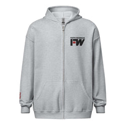 Image of Faith Warrior Embroidered Zip Hoodie