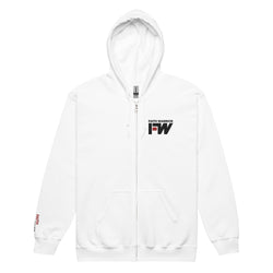 Image of Faith Warrior Embroidered Zip Hoodie