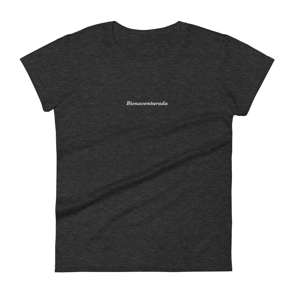 "Bienaventurada" Bordado - Women's Short Sleeve T-shirt