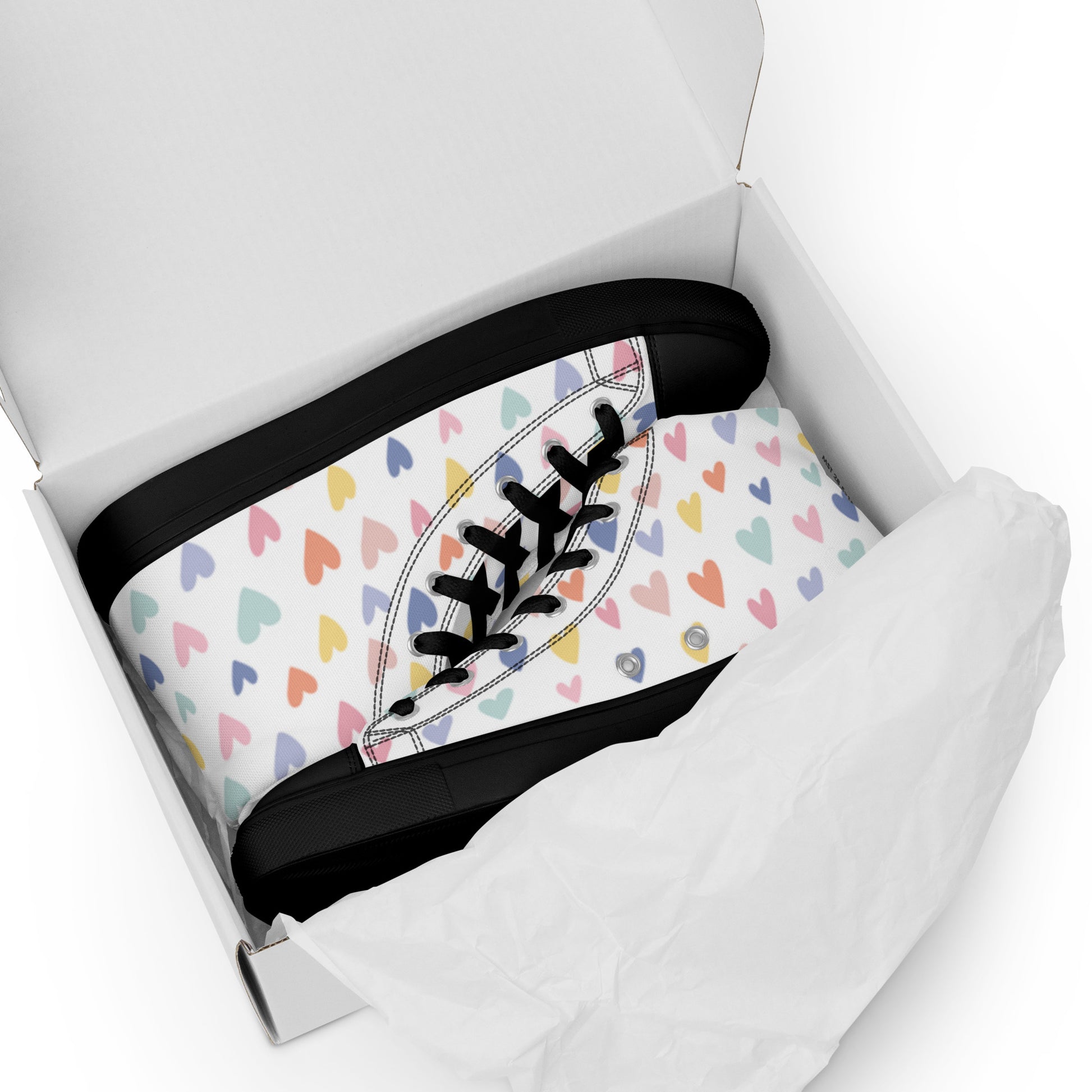 " Heartfelt" Women’s High Top Canvas