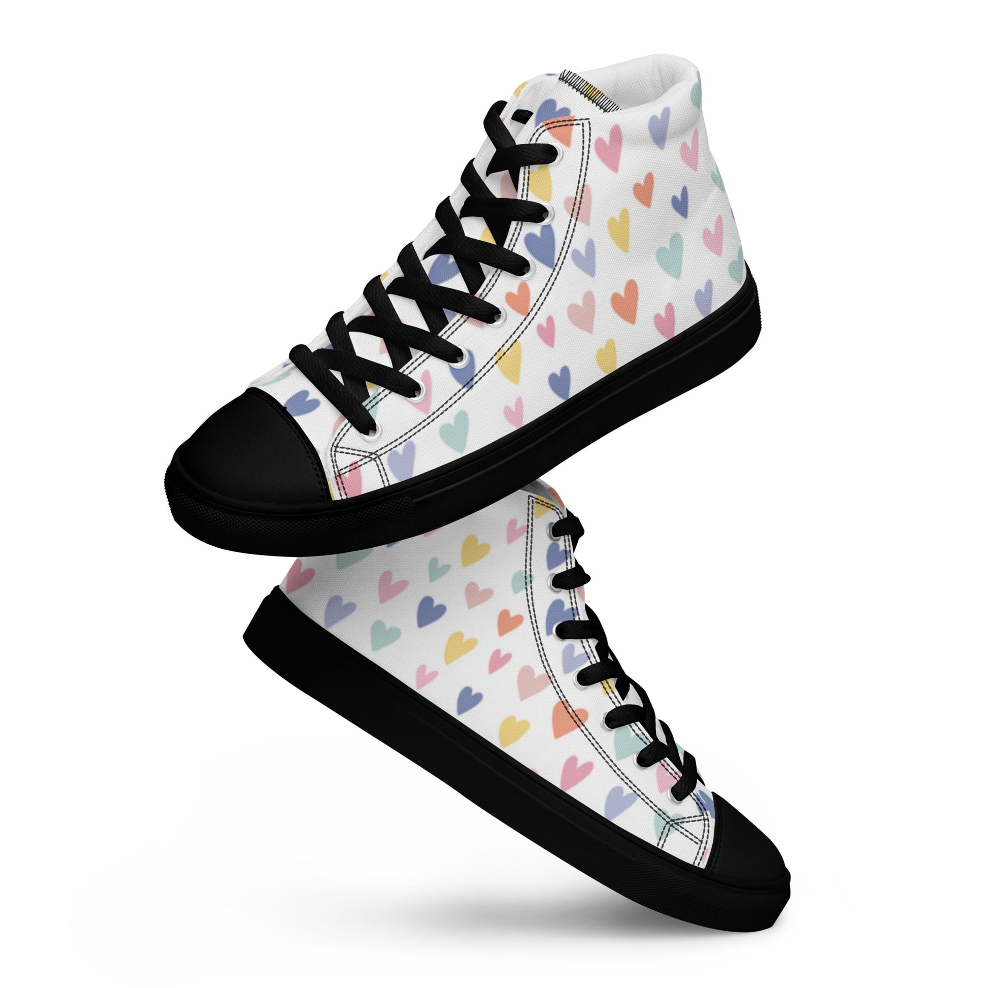 " Heartfelt" Women’s High Top Canvas